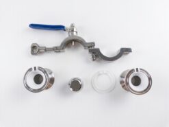 Non-retention ball valve clamp DN1"/50.5 - Image 2