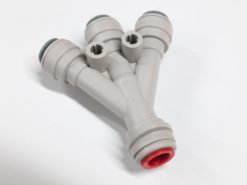 Three Way Divider John Guest 3/8"