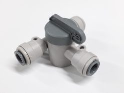 Tee with Shut-Off valve John Guest 3/8"