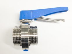 Valve DIN with lever handle