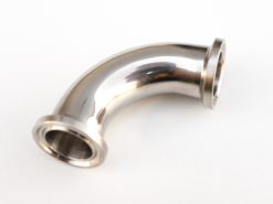 coude micro-clamp 25.4/3/4" inox
