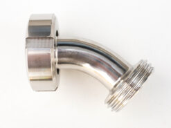 coude DIN 45° DN25 Inox