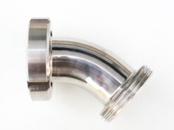 coude DIN 45° DN50 inox