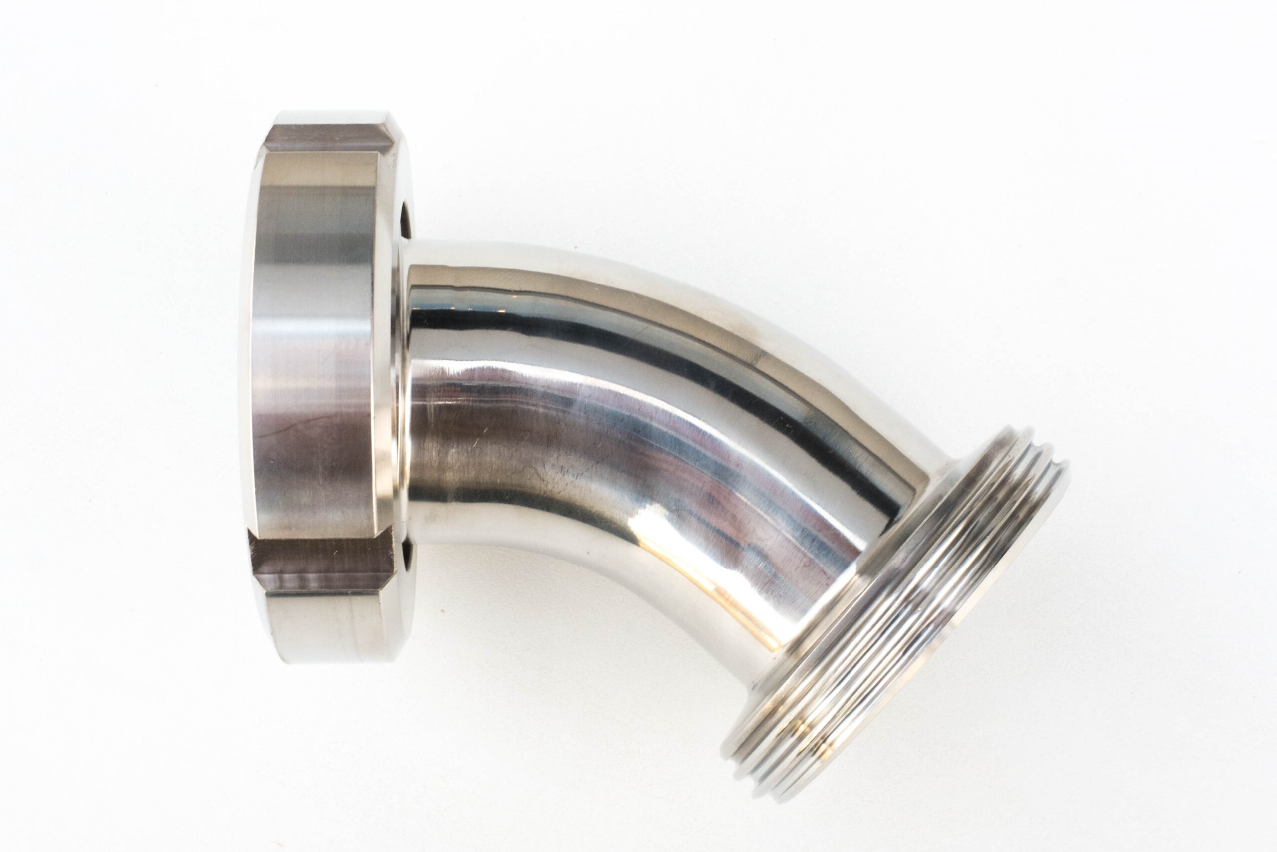 coude DIN 45° DN50 inox