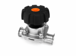 Vanne à membrane manuelle clamp DIN